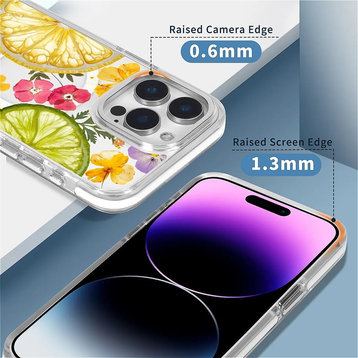 Amazon.co.jp: DAIZAG iPhone 13 Pro Max用磁気ケース、ドライフルーツ